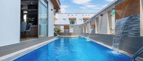 Deluxe Villa, City View | Pool | Outdoor pool