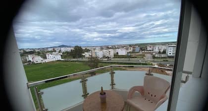 Luxury Apartment with Mountain View and Parking in Tetouan