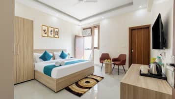 Dobbeltrom – deluxe, balkong, byutsikt