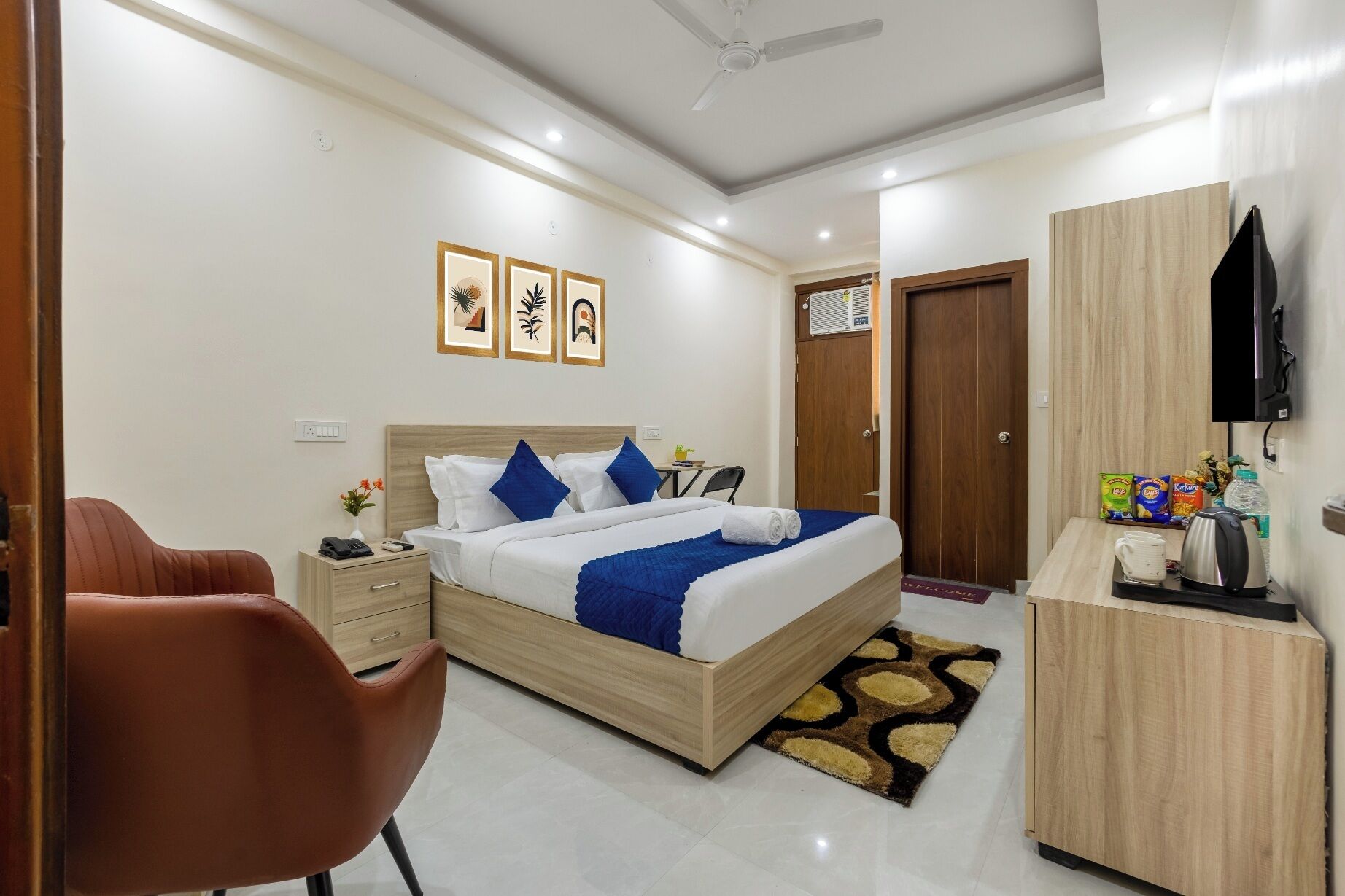 Habitación Deluxe doble, balcón, vistas a la ciudad