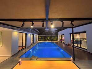 Pool - Charming 3-bedroom villa in Alibag perfect for relaxing getaways (Alibag)