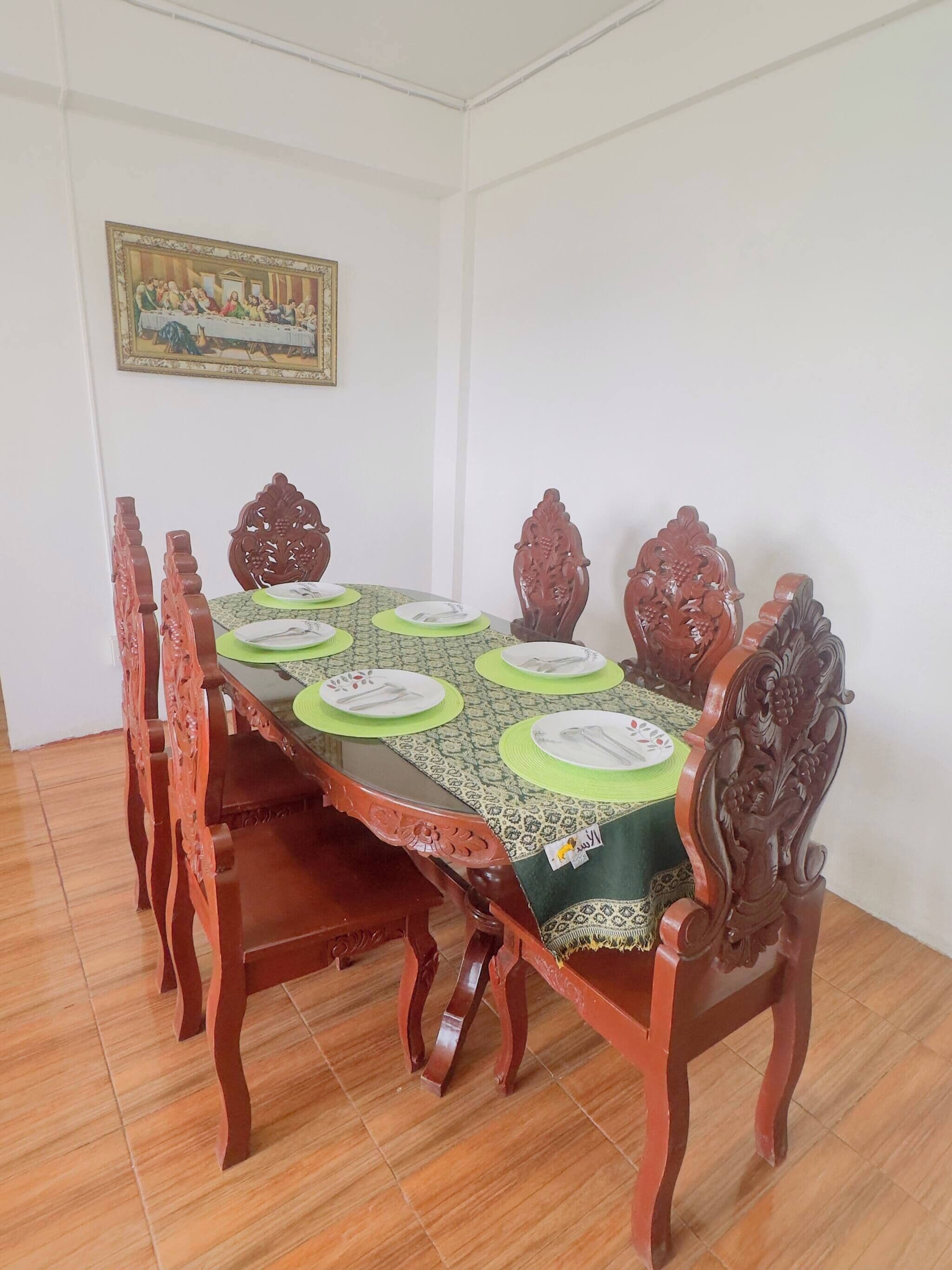 Rumah, 2 kamar tidur, Boleh Merokok, balkon | Ruang makan