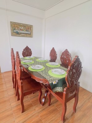 Rumah, 2 kamar tidur, Boleh Merokok, balkon | Ruang makan