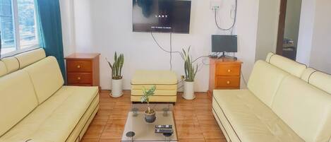 Casa, 2 habitaciones, para fumadores, balcón | Sala de estar