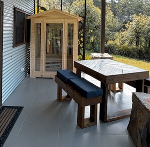 Udendørs spisemuligheder