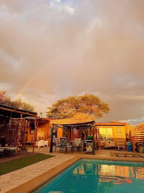Outdoor pool - Ruka Zen Lodge (San Pedro de Atacama)