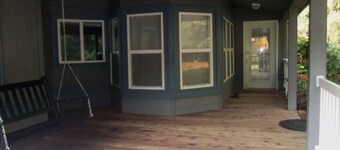 Forest Retreat on the River in Fall Creek