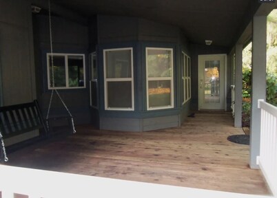 Forest Retreat on the River in Fall Creek