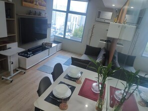 Living area - [KStayB]2BR+2Bath+Livingroom/Wellness & Clean Stay (Makati City)
