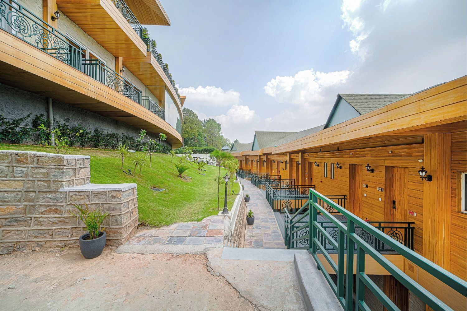 Jardines del alojamiento