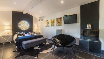 Deluxe-Doppel- oder -Zweibettzimmer, Gartenblick