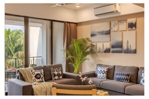 Living area - Vero Sky Penthouse by Dia (Candolim)