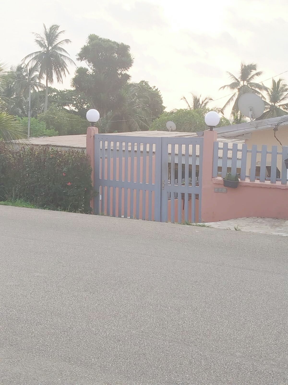 Enceinte de l’hébergement