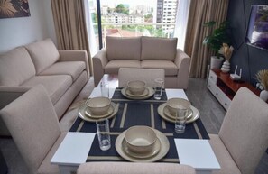 Smart TV - Serene Executive 1BR in Upscale Kileleshwa (PQ9M+R3 Nairobi)