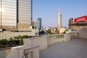 Luksus-dobbeltværelse | Terrasse/gårdhave