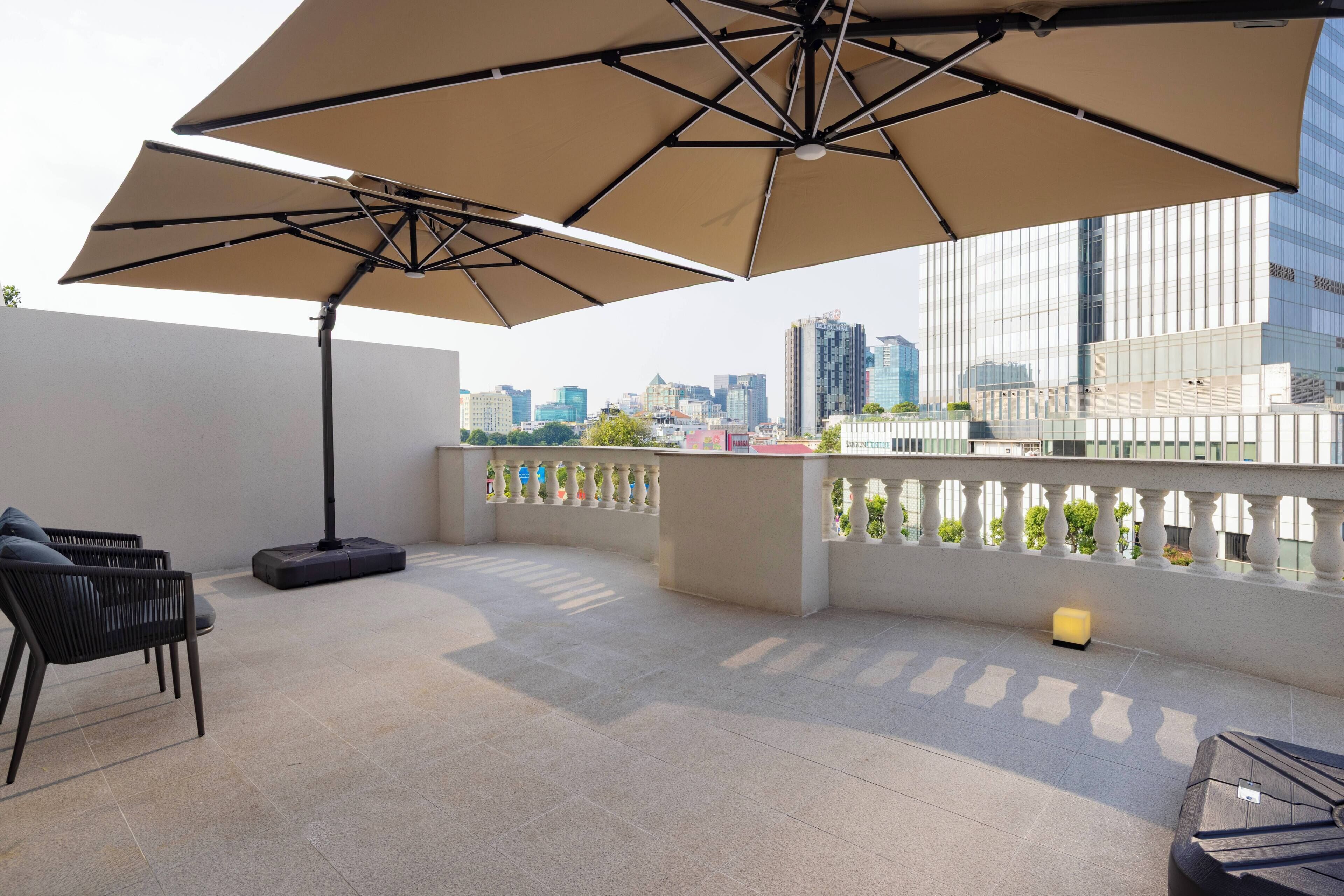 Kamar Double Mewah | Teras/patio