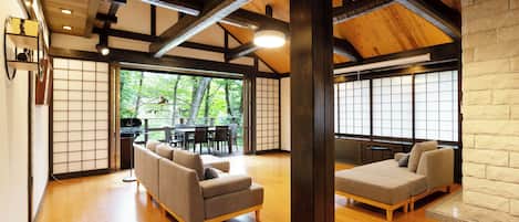 Premium-hus - 3 soveværelser | Opholdsområde