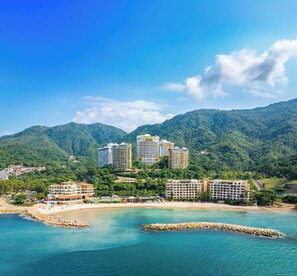 Beach nearby, sun-loungers, beach towels - Luxury 2BR Sanctuary Retreat Overlooking Banderas Bay (Puerto Vallarta)