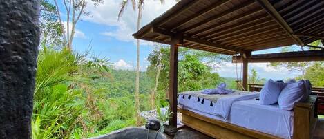 Deluxe-Villa, Balkon, Talblick