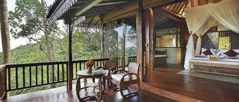 Deluxe Villa, Balcony, Valley View | Terrace/patio