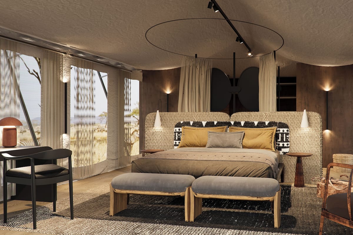 Chambre Luxe Double ou avec lits jumeaux, vue montagne