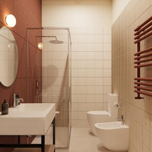 Bathroom - Unaway Hotel Occhiobello (Occhiobello)