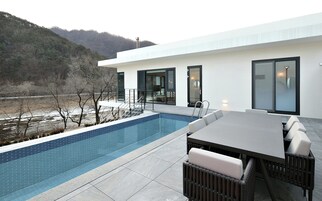 Suíte estúdio superluxo, vista para o vale | Opções para refeição ao ar livre