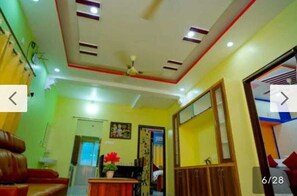 Family Double Room | Interior - MKR HOMESTAY BY PICKURSTAY HOTELS  (Tirupati)