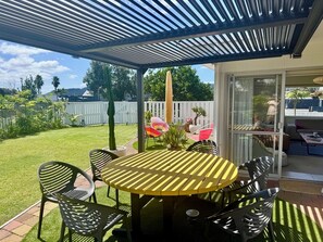 Opções para refeição ao ar livre