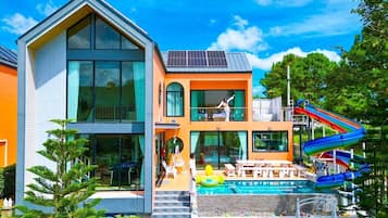 Majoituspaikan julkisivu