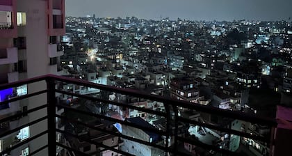 2-bedroom, 14th floor apartment in Nakkhu, Lalitpur nearby Medi-Citi hospital.