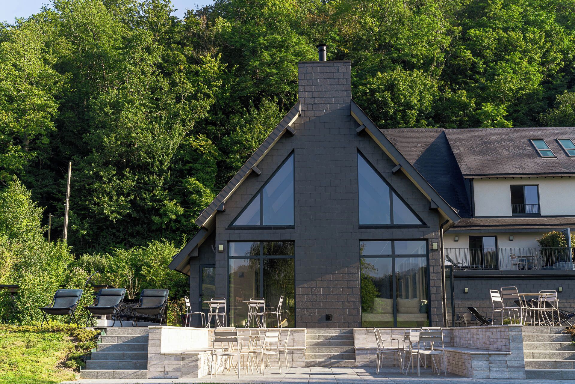 Voorkant van accommodatie