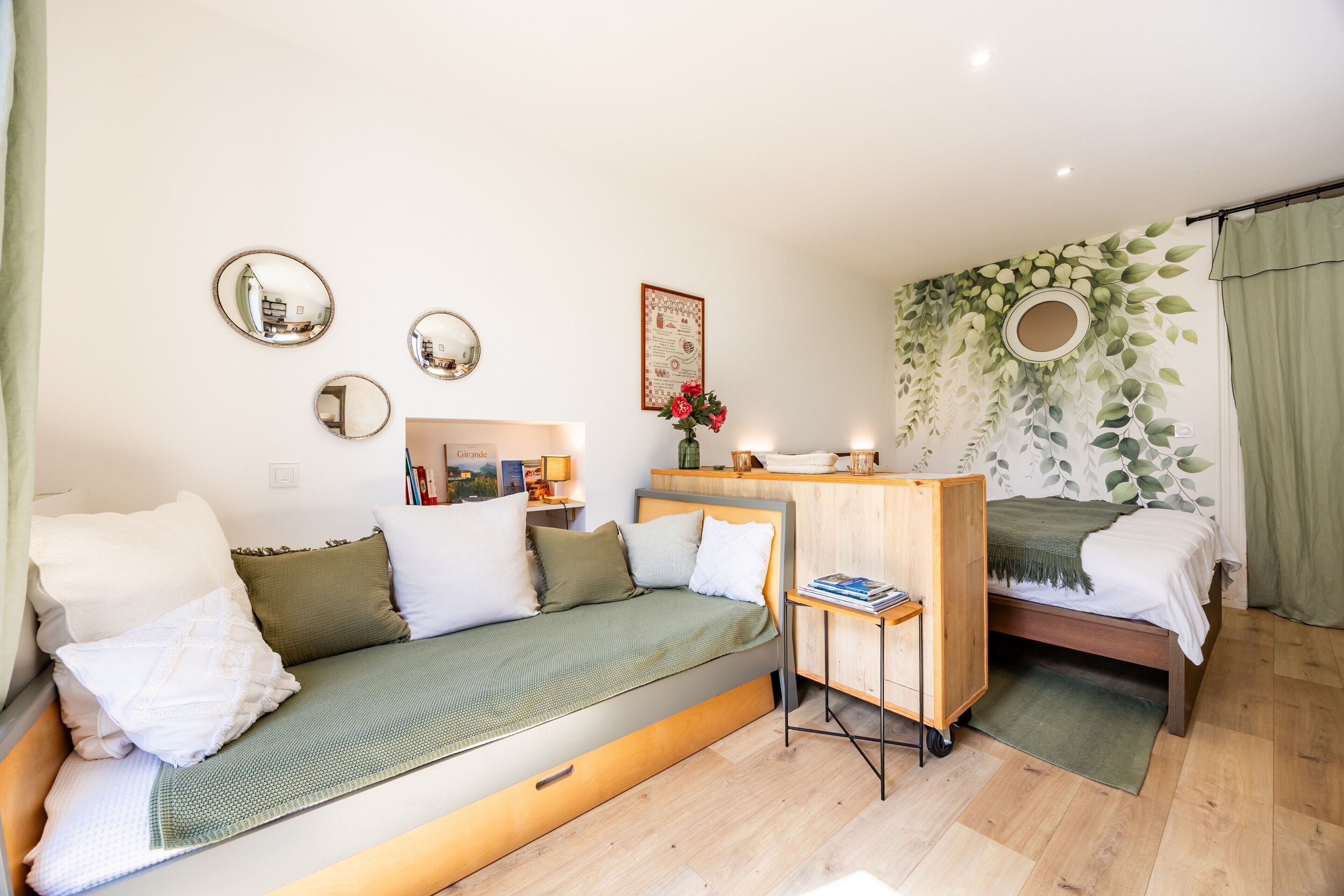 1 chambre, fer et planche à repasser, Wi-Fi, draps fournis