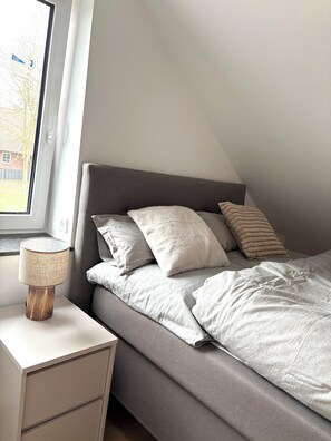 2 Schlafzimmer, Bügeleisen/Bügelbrett, kostenloses WLAN, Bettwäsche