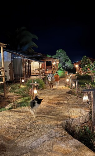 Vila Calm Bungalows - Serra da Ibiapaba - Views of the mountains and the city.
