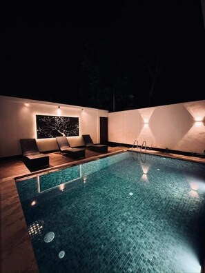 Outdoor pool, sun loungers - La Vizta Weligama (Weligama)
