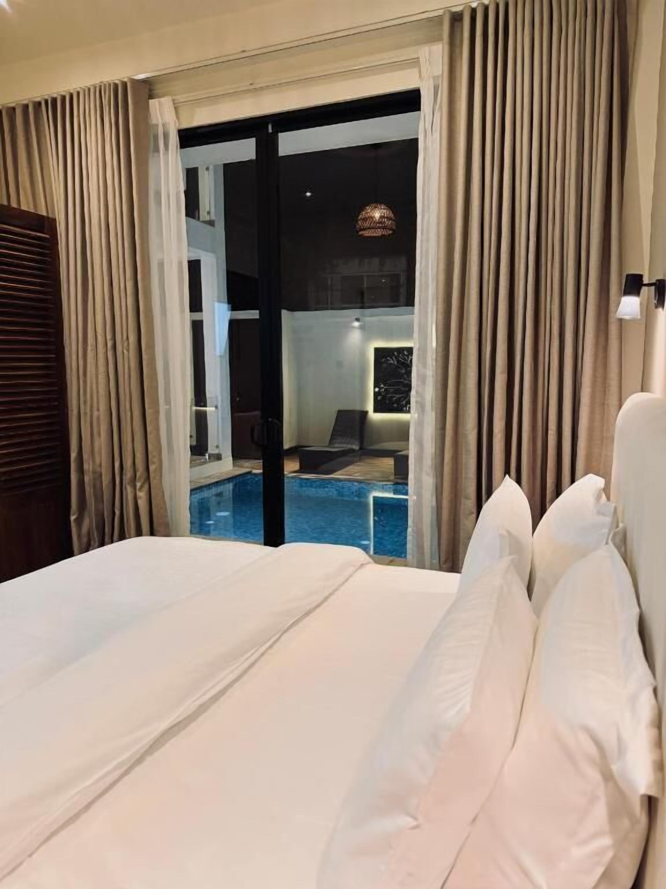 Chambre Double Deluxe, vue piscine