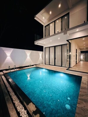 Outdoor pool, pool loungers - La Vizta Weligama (Weligama)