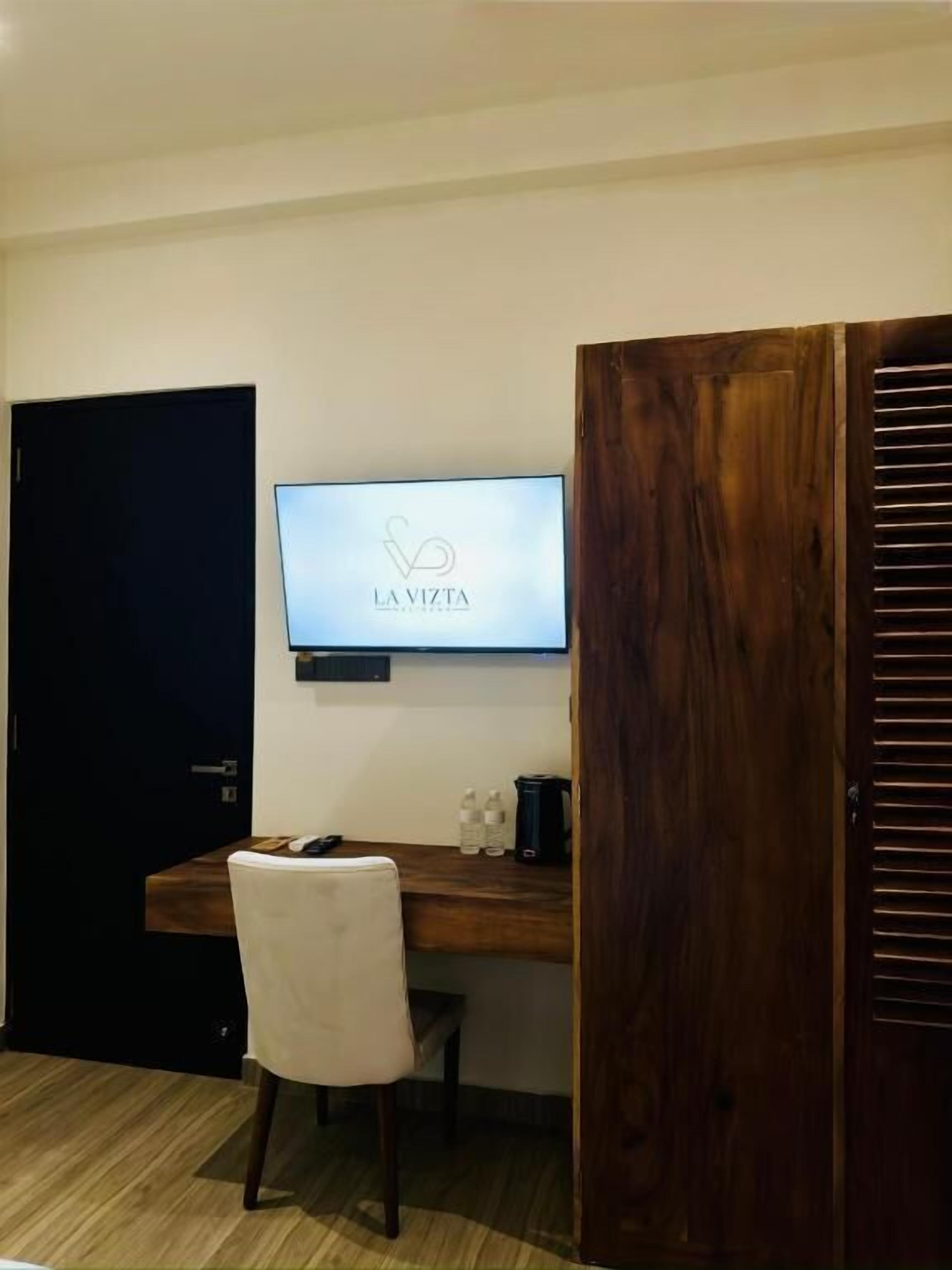 Chambre Double Deluxe, vue piscine | Intérieur