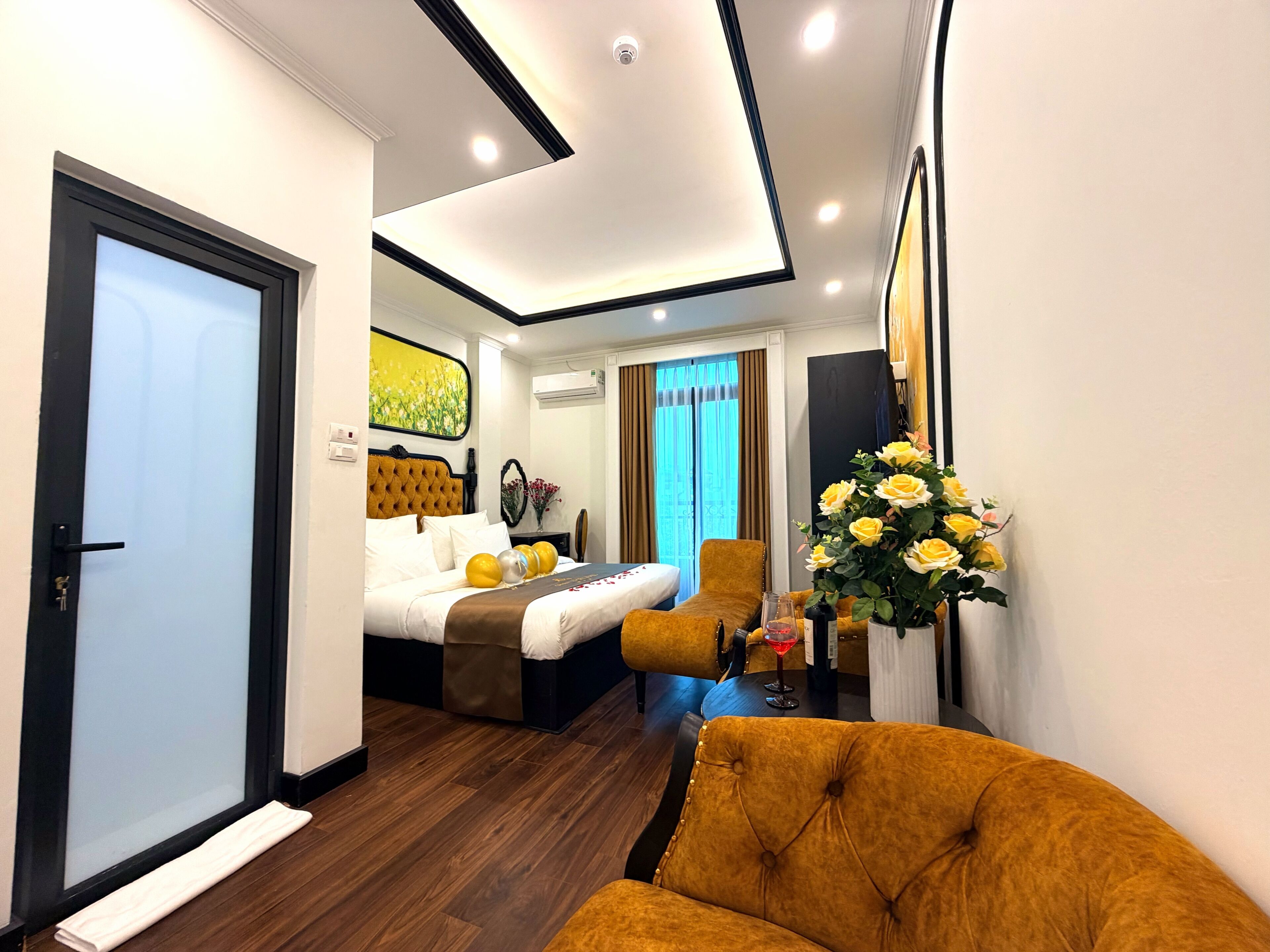 Deluxe Double Room | Frette Italian sheets, premium bedding, down comforters
