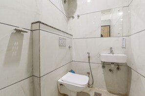 Deluxe-Doppelzimmer, Stadtblick | Badezimmer