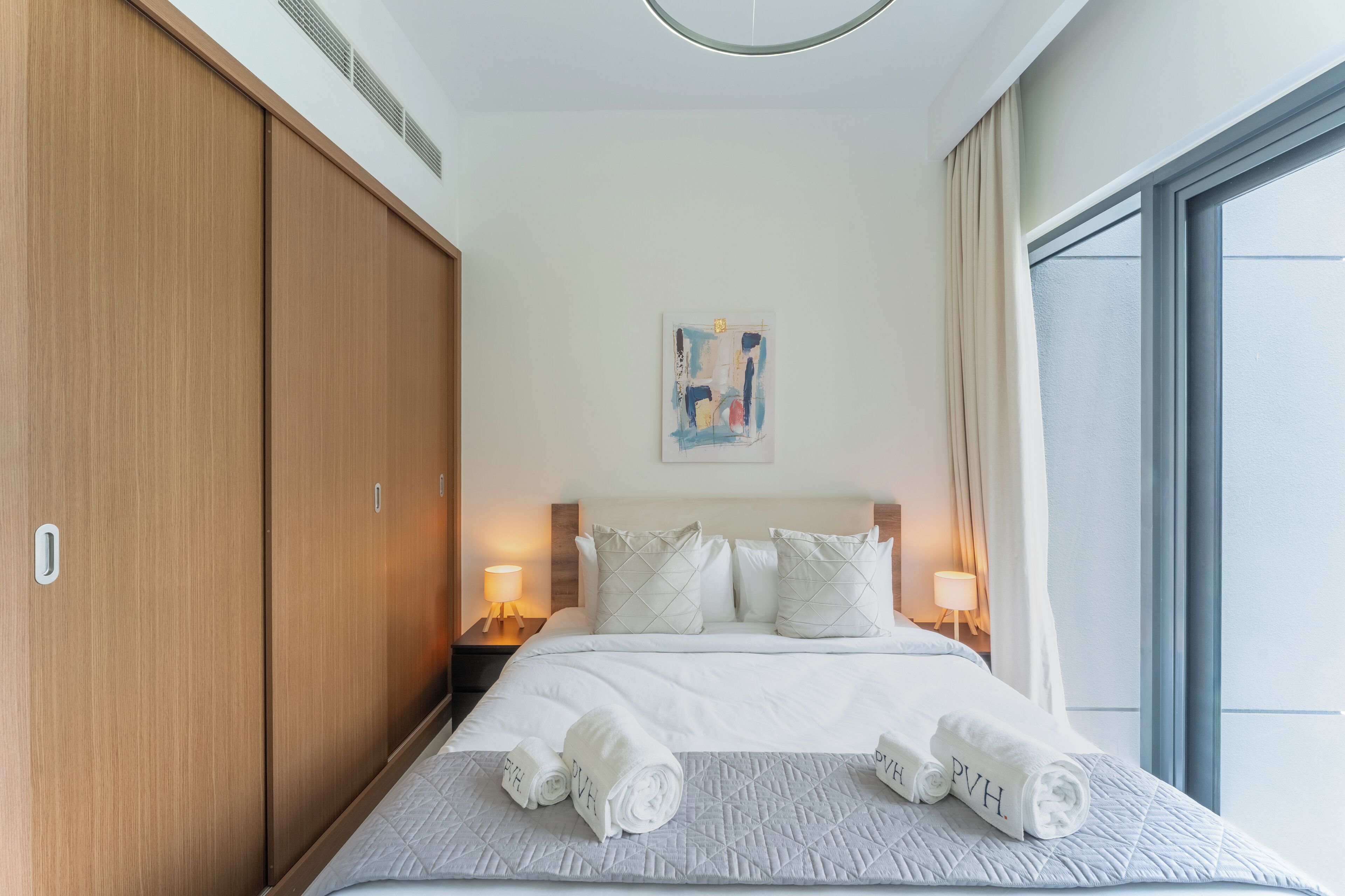 Căn hộ Exclusive, 1 giường cỡ king, ban công, quang cảnh hồ bơi