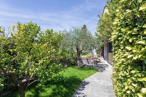 Terrace/patio - La Briciola, sea view, garden, private parking (Santa Margherita Ligure)