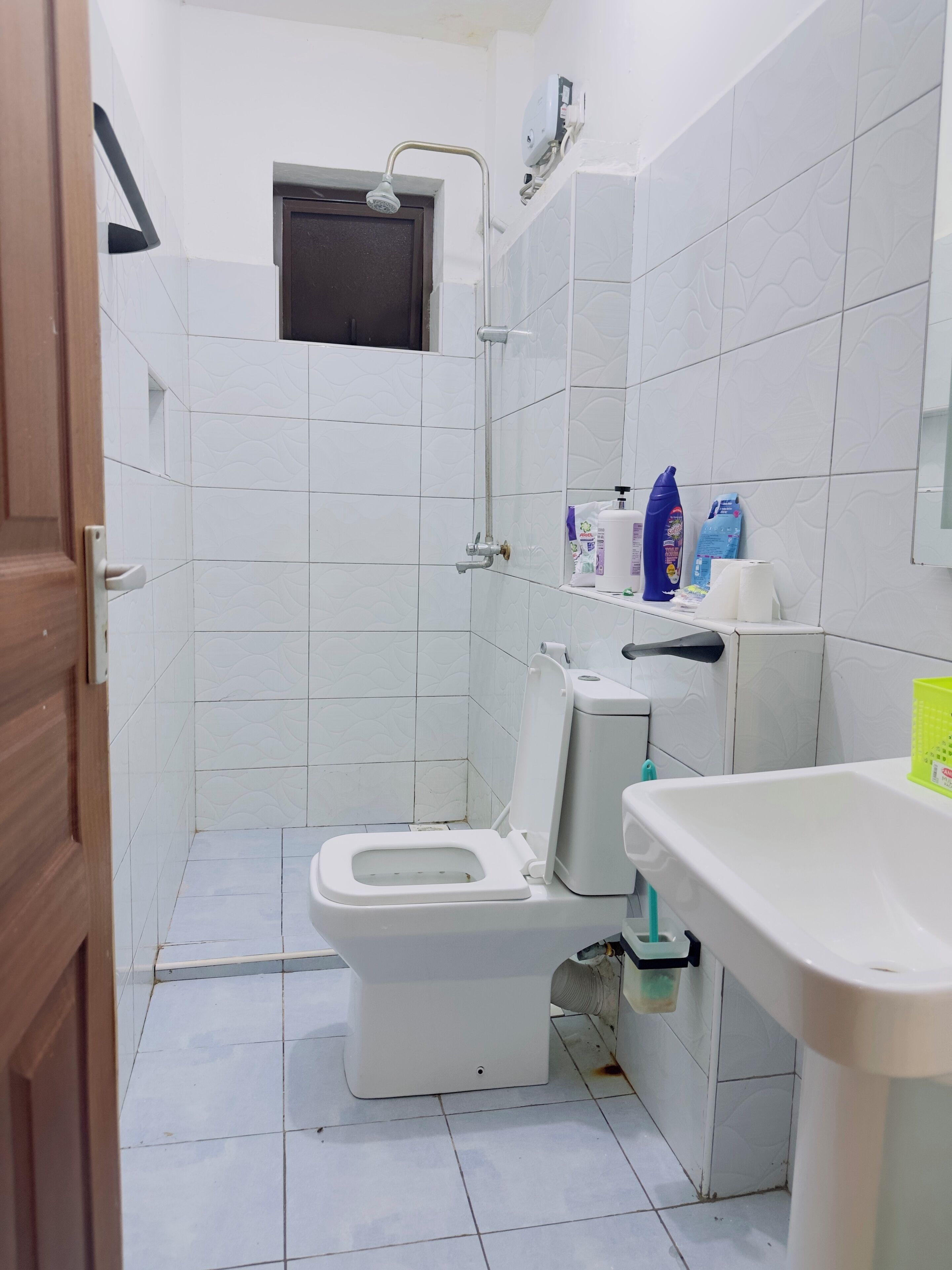 Håndklæder, Sæbe, Toiletpapir