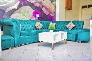 Living area - Classy 2-Bedroom Ensuite Retreat with Pool & Parking | Thika Town (Thika)