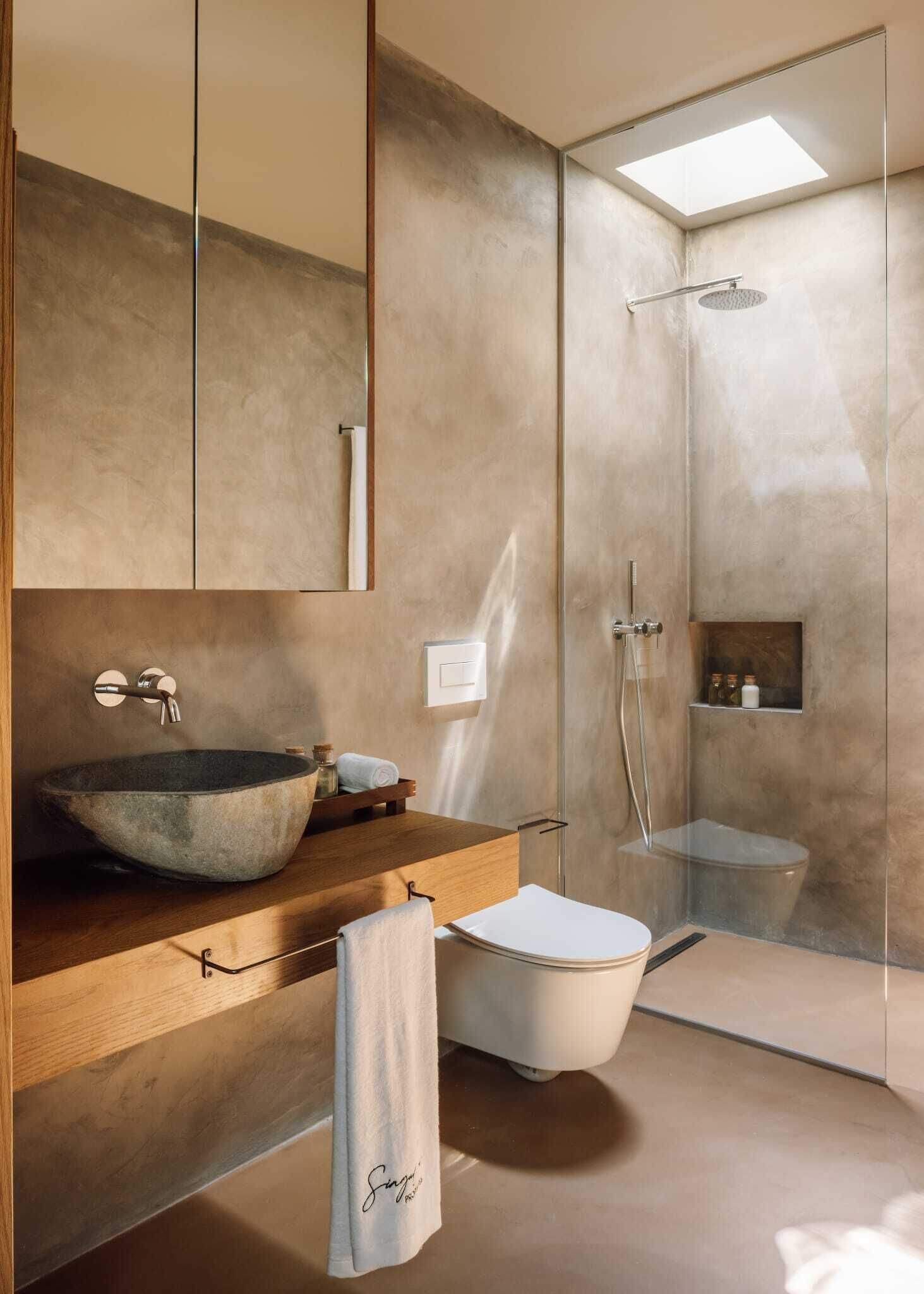 Luxe villa, 4 slaapkamers, privézwembad | Badkamer | Gratis toiletartikelen, een haardroger, handdoeken, zeep