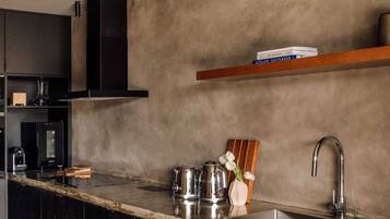 Luxury Villa, 4 Bedrooms, Private Pool | Private kitchen | Full-size fridge, microwave, oven, stovetop