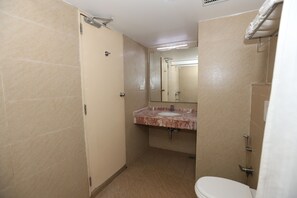 Kahden hengen executive-huone, 1 makuuhuone, kaupunkinäköala | Kylpyhuone