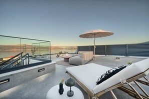 Terrace/patio - Liveli‘s Oceanview Penthouse (Slatine)