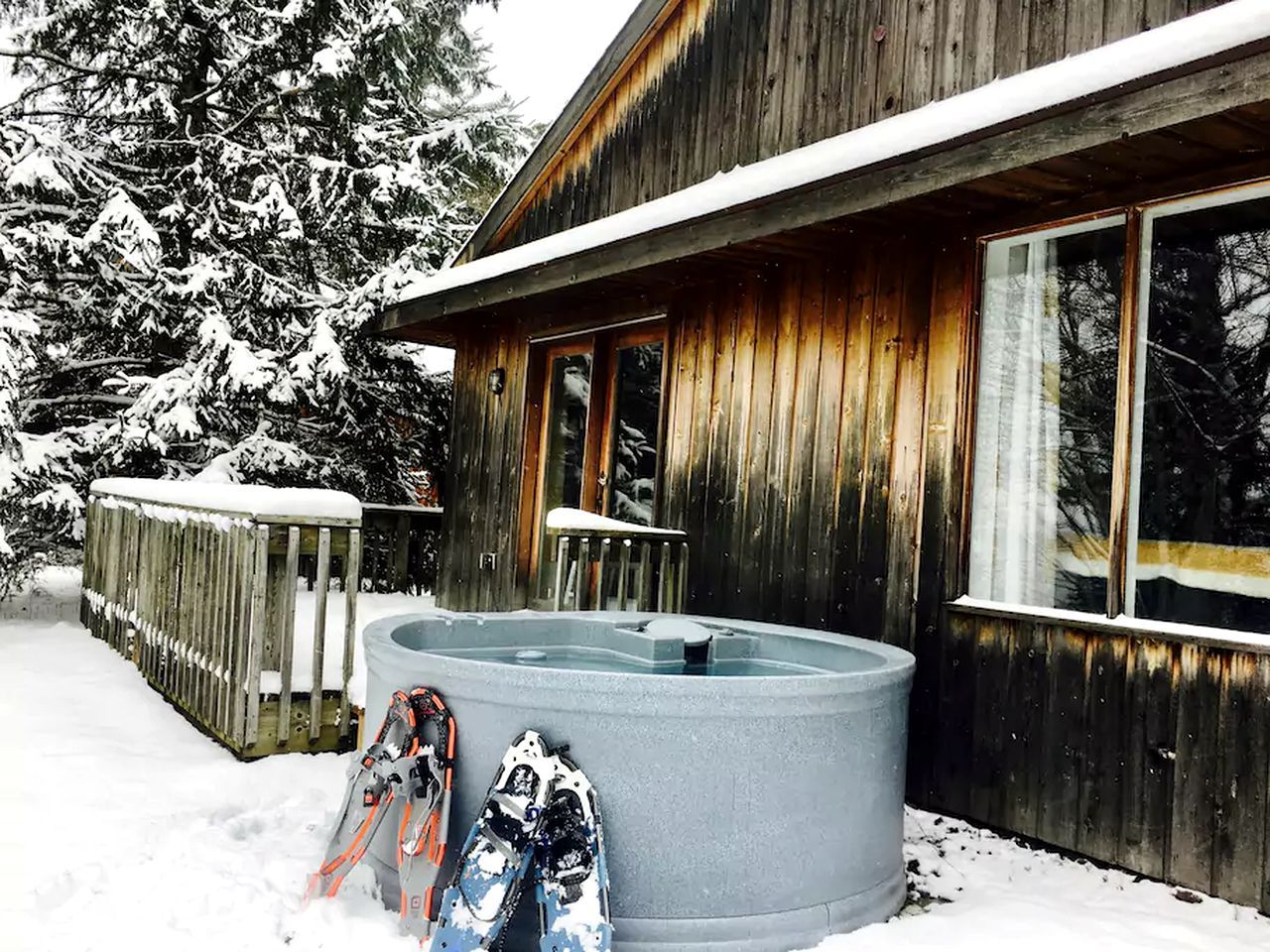 Bain à remous extérieur